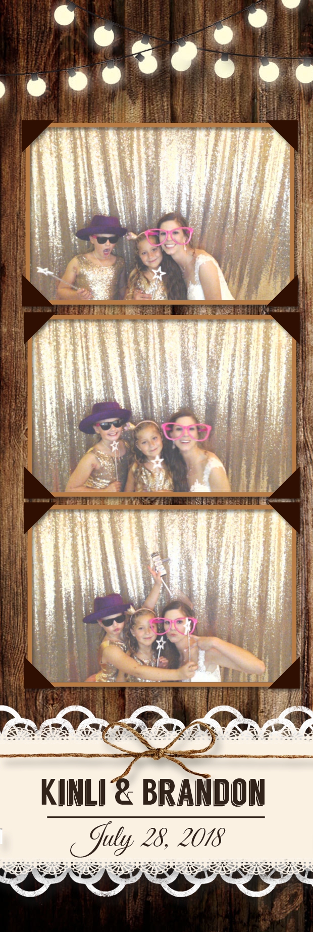 Kinli and Brandon's Wedding | View more photos from the event at gallery.photoboothbillings.com/u/PhotoBoothBillings/Kinli-and-Brandons-Wedding